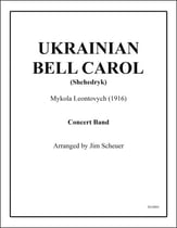 Ukrainian Bell Carol Concert Band sheet music cover